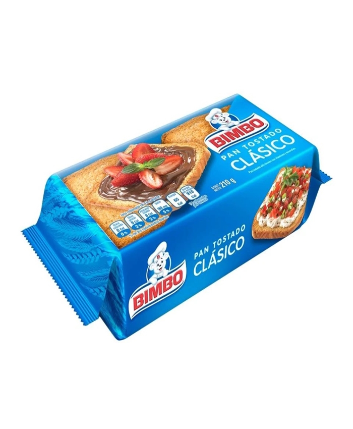 Pan Tostado Clásico Bimbo 210 g