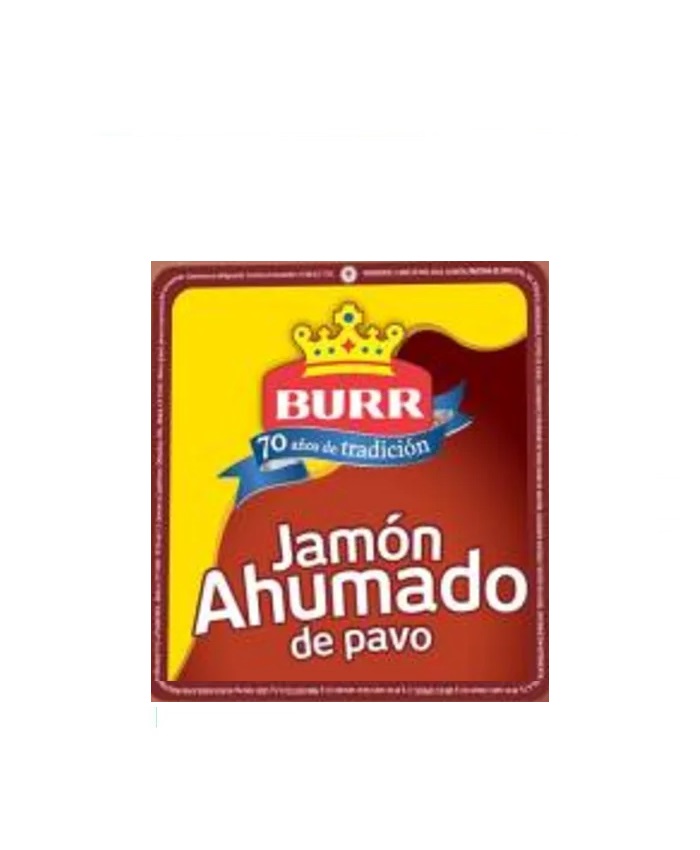 Jamón de Pavo Ahumado Burr 250 g