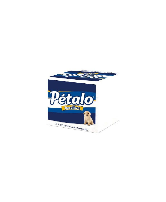 Servilletas 100 Pzas Pétalo 1 Paq