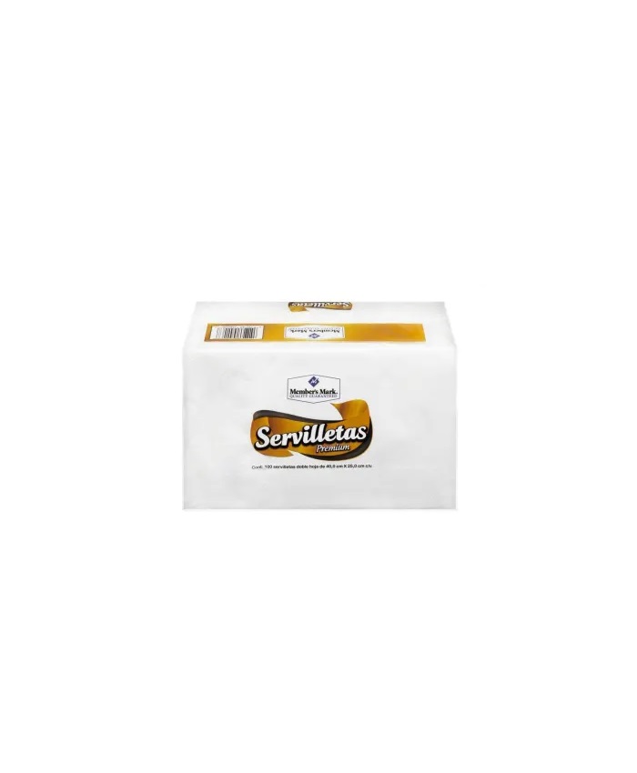 Servilleta Premium 100 pzas Members Mark 1 Paq