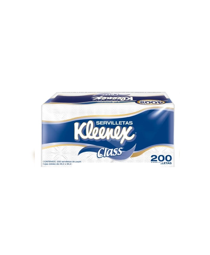 Servilleta Class 200 pzas Kleenex 1 Paq