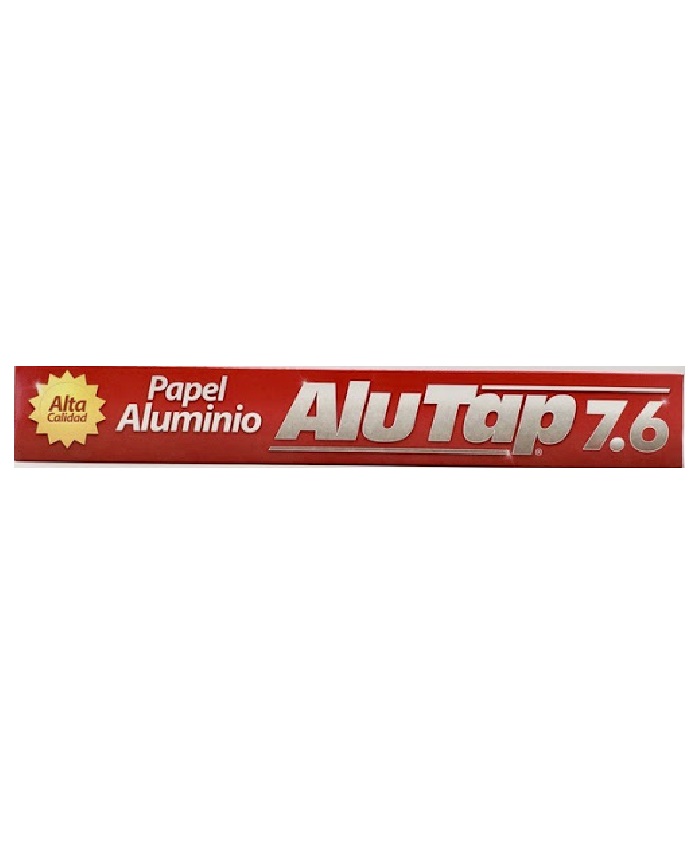 Papel Aluminio 7.6 Alutap 1 Paq