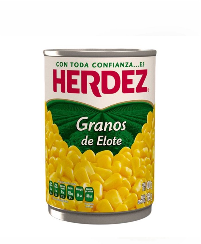 Granos de Elote Dorado Herdez 400 g