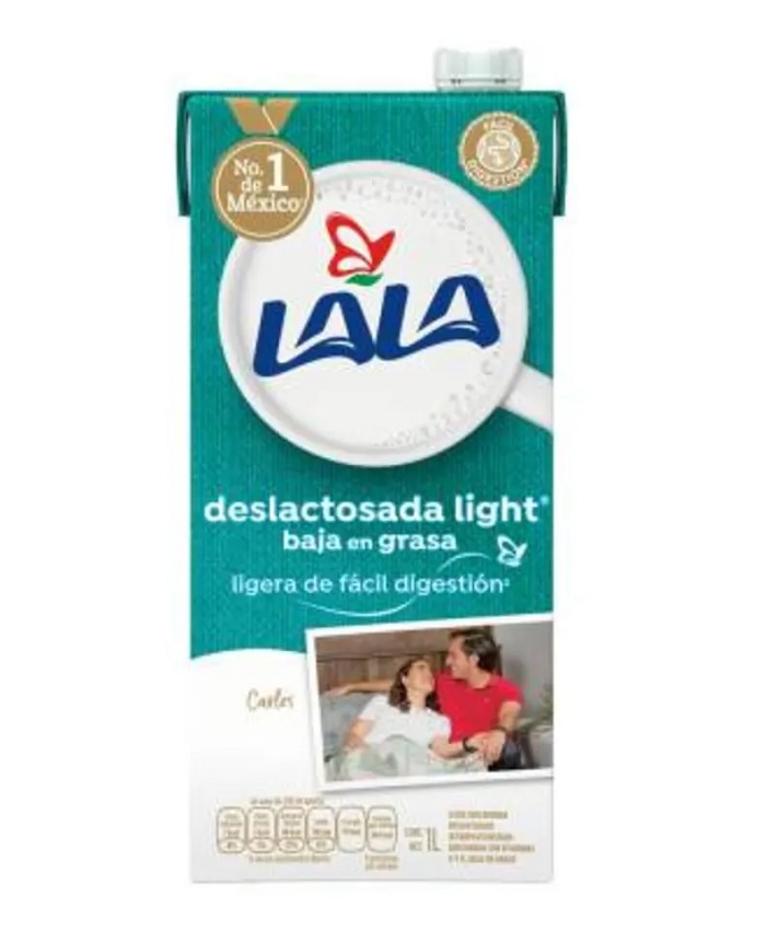 Leche Deslactosada Light Lala 1 L