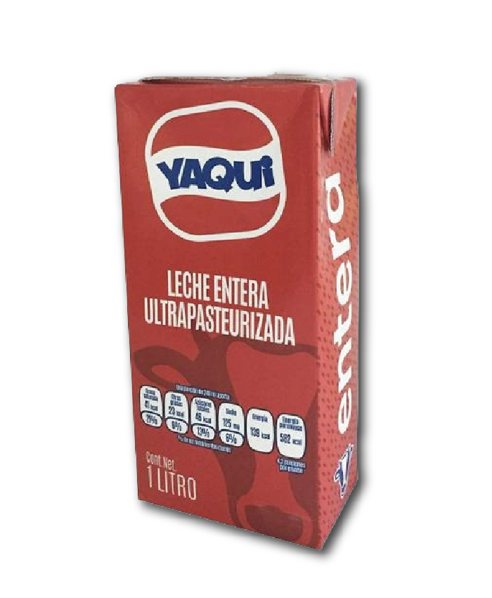 Leche Entera Yaqui 1 L