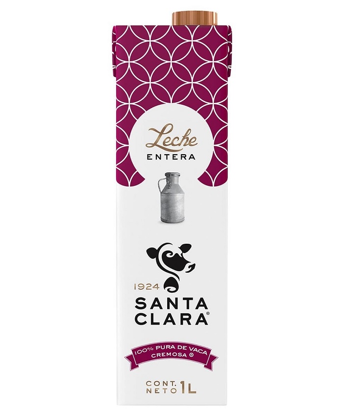Leche Entera Santa Clara 1 L