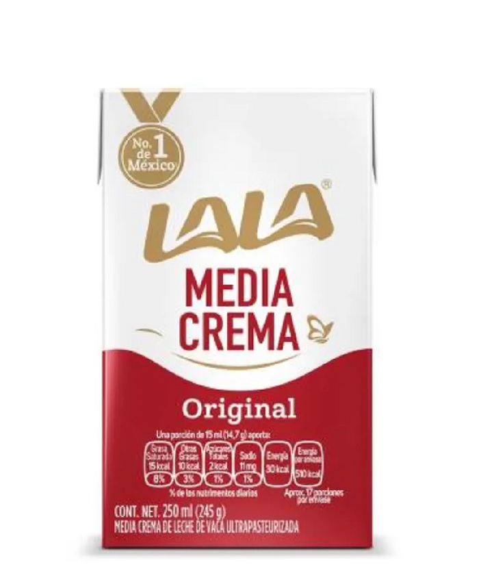 Media Crema Lala 250 ml