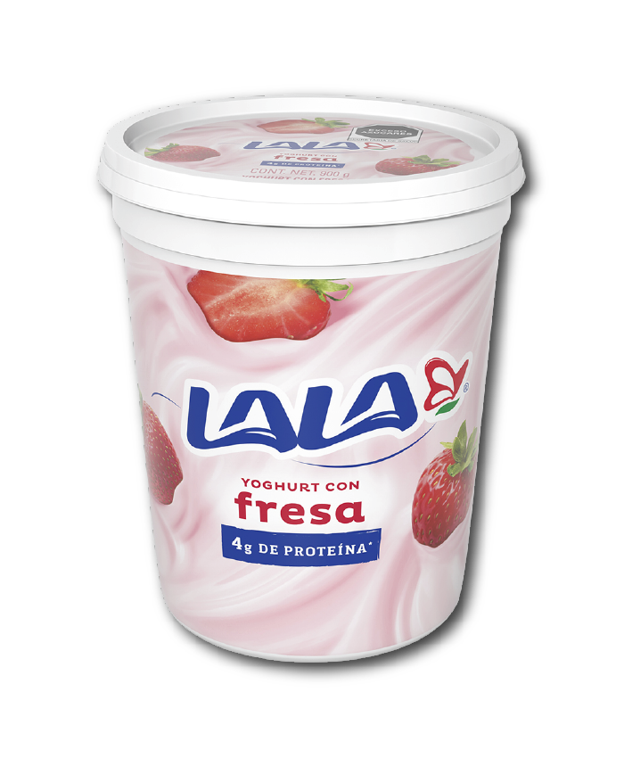 Yoghurt Batido con Fresa Lala 900 g